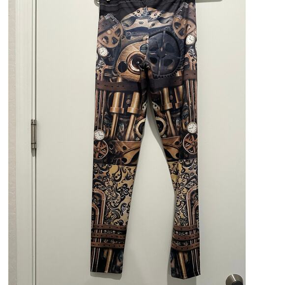 Steampunk chick leggings - Picture 2 of 14